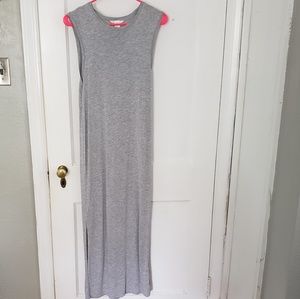 H&M Gray Jersey Maxi Dress